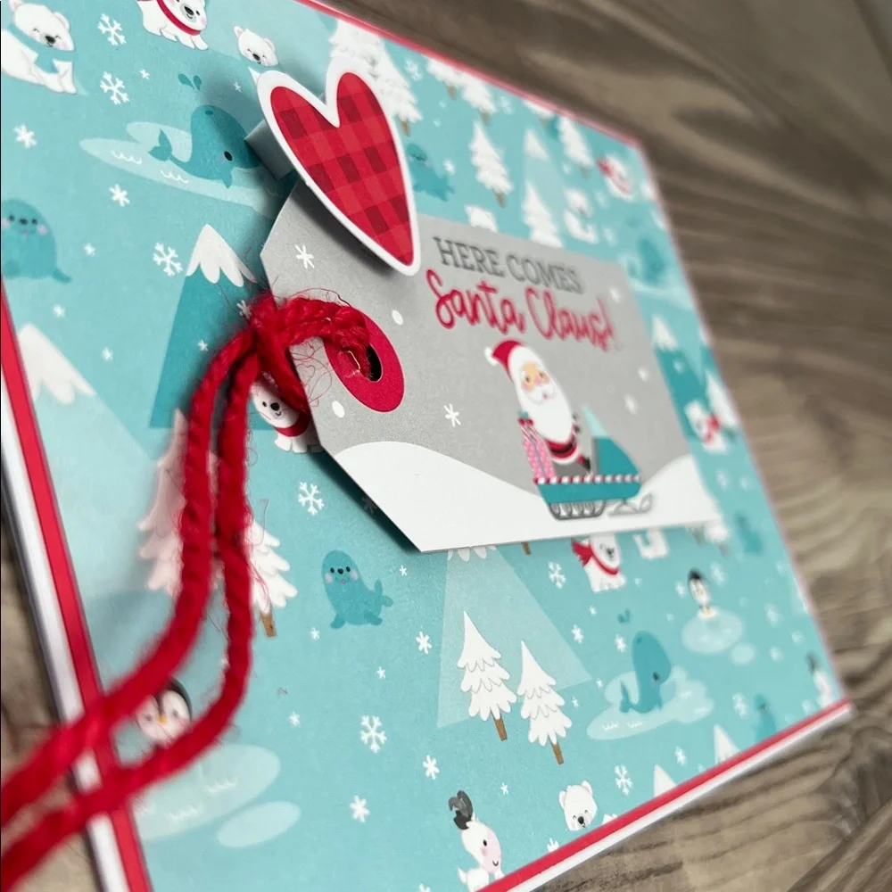 Handmade Christmas and Holiday Cards Set of 10 5”x7” Includes Envelopes